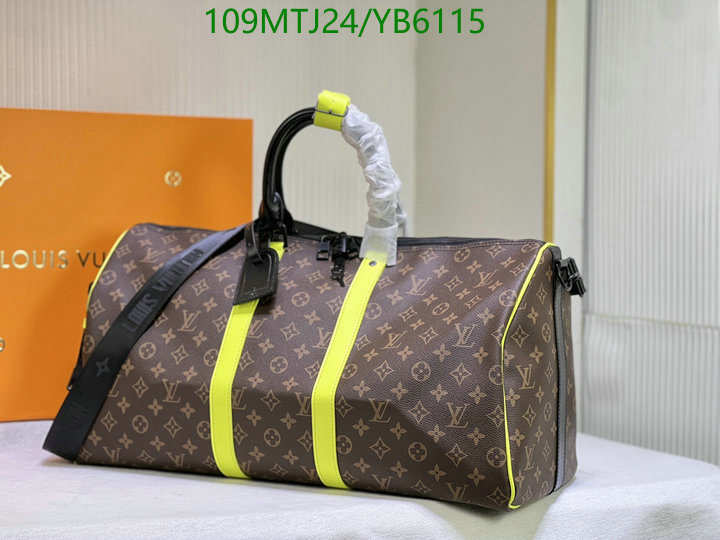 LV Bags-(4A)-Keepall BandouliRe 45-50-,Code: YB6115,$: 109USD