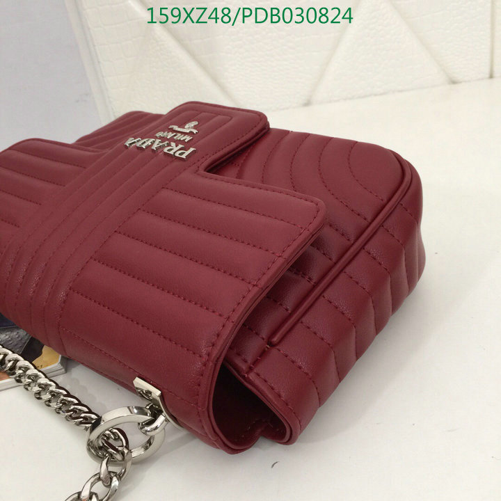 Prada Bag-(Mirror)-Diagonal-,Code: PDB030824,$:159USD