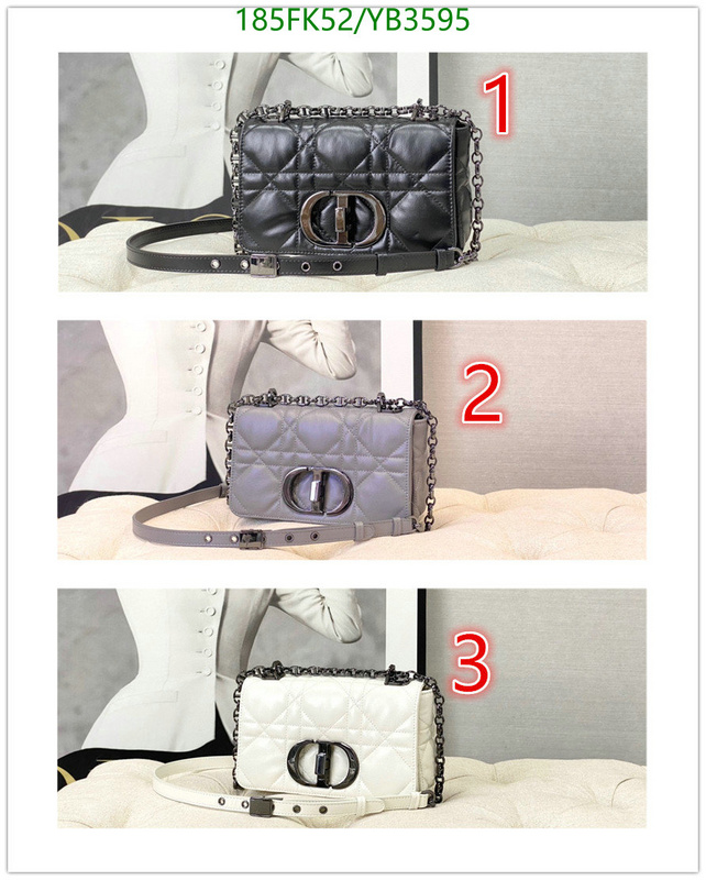 Dior Bags -(Mirror)-Caro-,Code: YB3595,$: 185USD