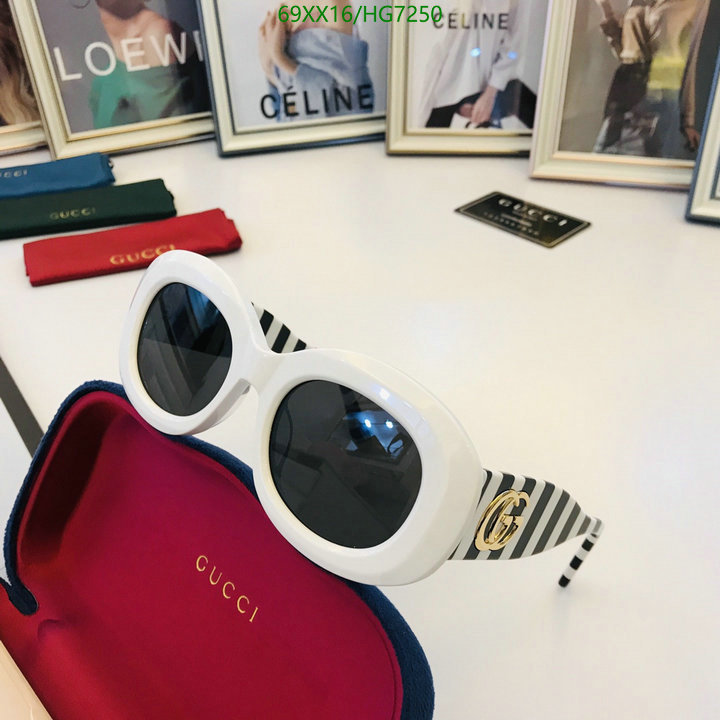 Glasses-Gucci, Code: HG7250,$: 69USD