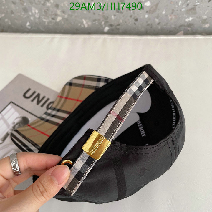 Cap -(Hat)-Burberry, Code: HH7490,$: 29USD