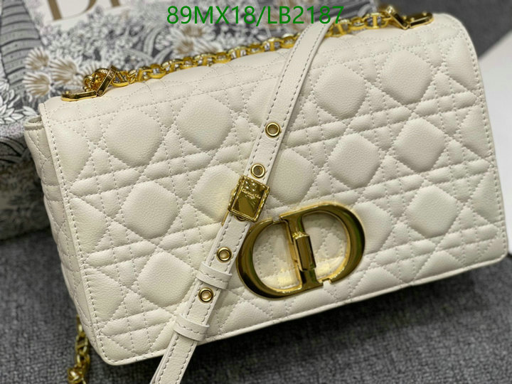 Dior Bags-(4A)-Caro-,Code: LB2187,$: 89USD