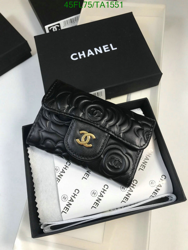 Chanel Bags ( 4A )-Wallet-,Code: TA1551,$: 45USD