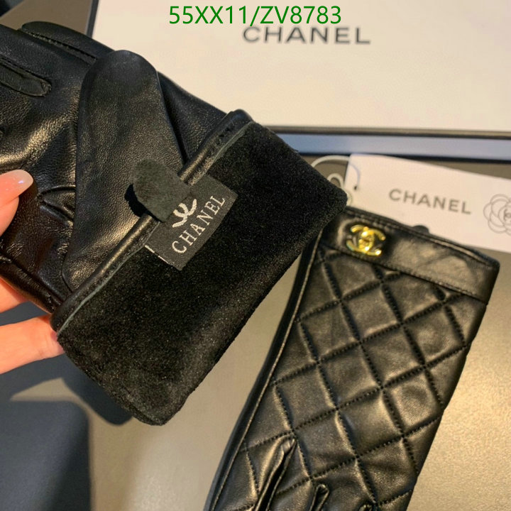 Gloves-Chanel, Code: ZV8783,$: 55USD