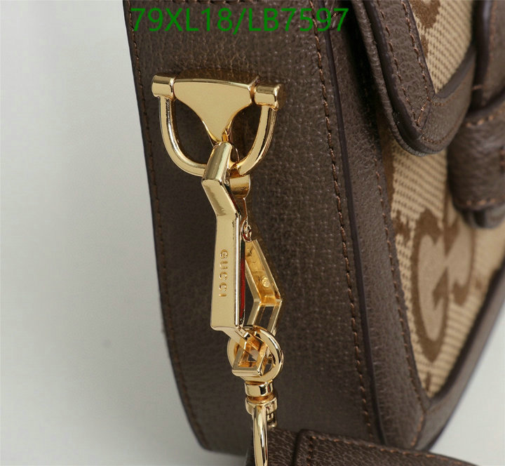 Gucci Bag-(4A)-Horsebit-,Code: LB7597,$: 79USD