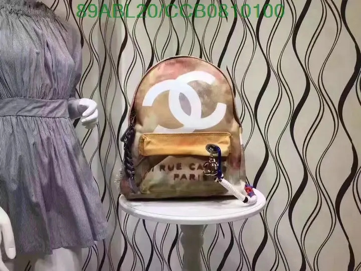 Chanel Bags ( 4A )-Backpack-,Code: CCB0810100,$: 89USD