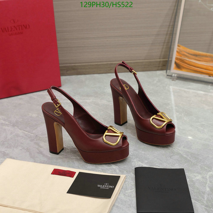 Women Shoes-Valentino, Code: HS522,$: 129USD