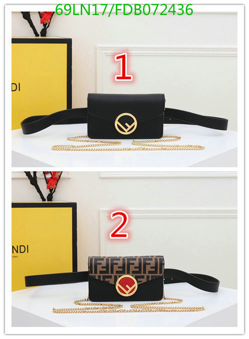 Fendi Bag-(4A)-Diagonal-,Code: FDB072436,$: 69USD