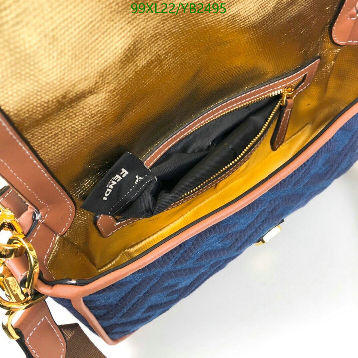 Fendi Bag-(4A)-Baguette-,Code: YB2495,$: 99USD