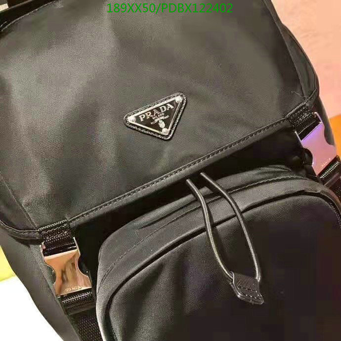 Prada Bag-(Mirror)-Backpack-,Code: PDBX102402,$: 189USD