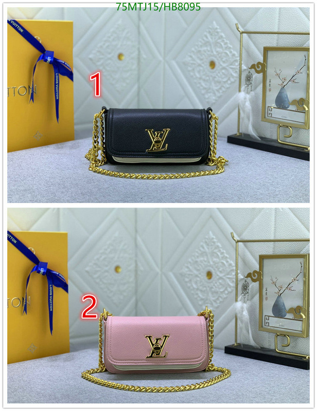 LV Bags-(4A)-Pochette MTis Bag-Twist-,Code: HB8095,$: 75USD