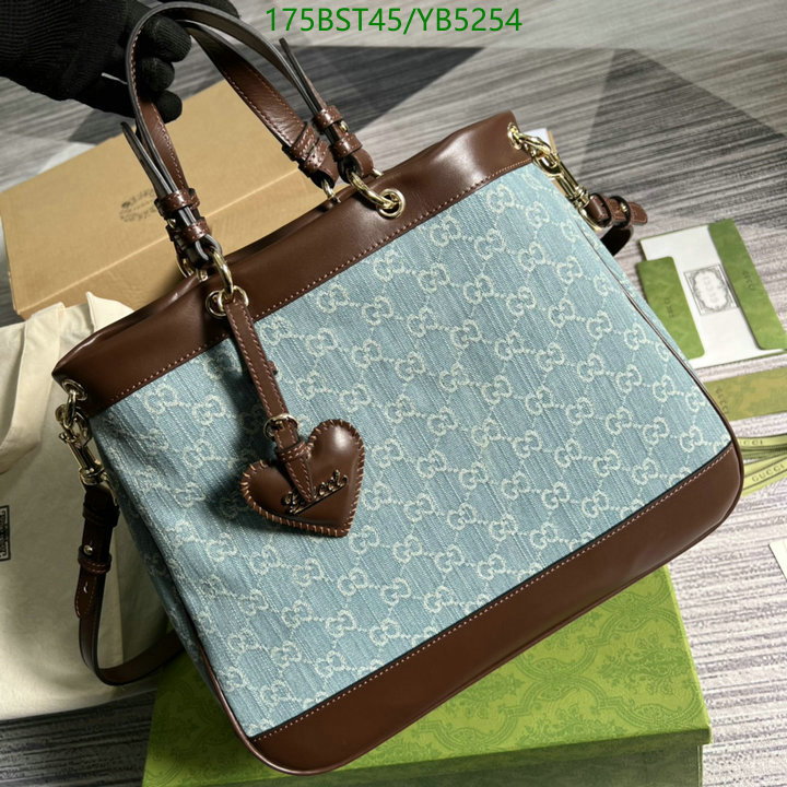 Gucci Bag-(Mirror)-Handbag-,Code: YB5254,$: 175USD