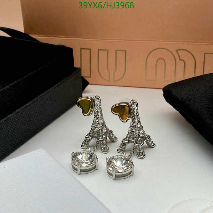 Jewelry-MiuMiu, Code: HJ3968,$: 39USD