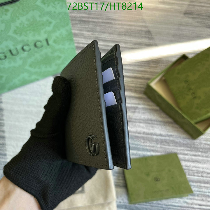 Gucci Bag-(Mirror)-Wallet-,Code: HT8214,$: 72USD