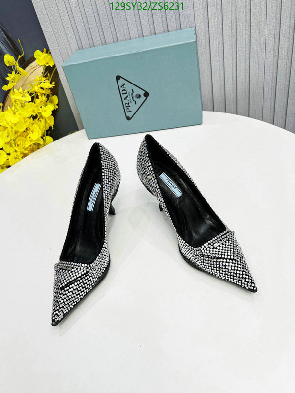 Women Shoes-Prada, Code: ZS6231,$: 129USD