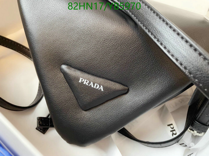 Prada Bag-(4A)-Triangle-,Code: YB5970,$: 82USD