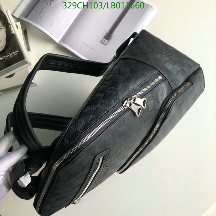 LV Bags-(Mirror)-Backpack-,Code: LB011660,$:329USD