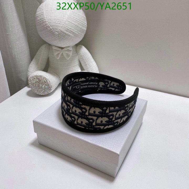 Headband-Dior, Code: YA2651,$: 32USD