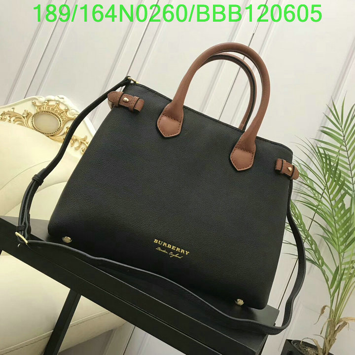 Burberry Bag-(Mirror)-Handbag-,Code: BBB120605,$: 189USD