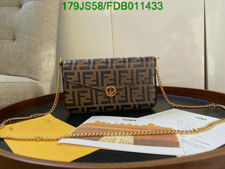 Fendi Bag-(Mirror)-Diagonal-,Code: FDB011433,$: 179USD