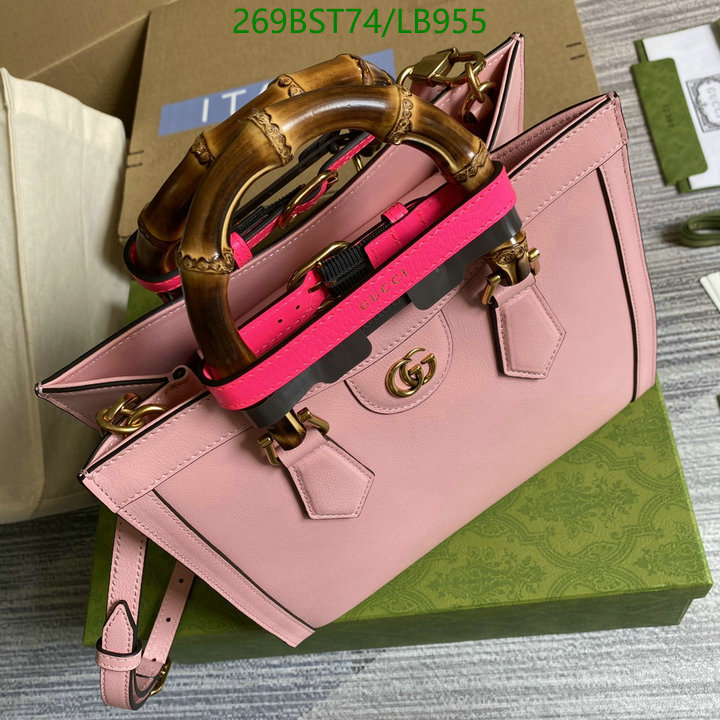 Gucci Bag-(Mirror)-Diana-Bamboo-,Code: LB955,$: 269USD