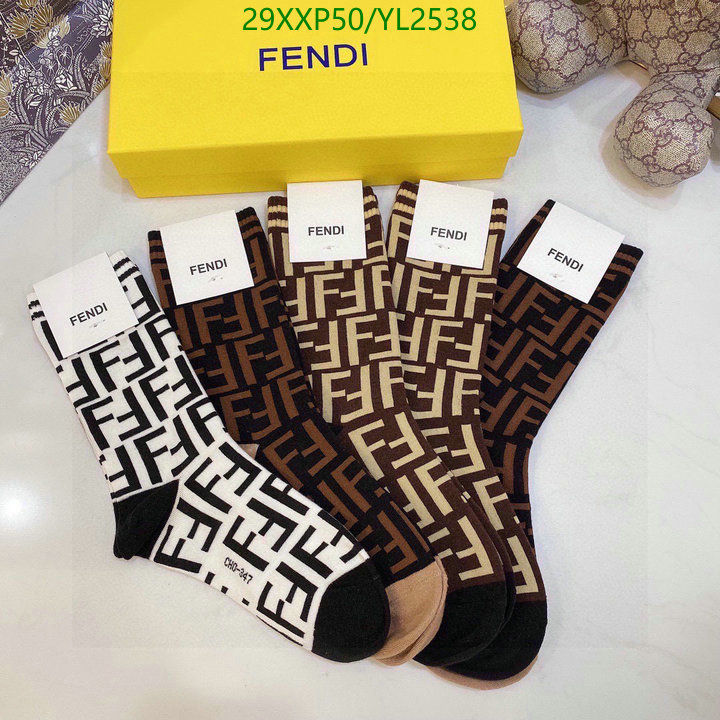 Sock-Fendi, Code: YL2538,$: 29USD