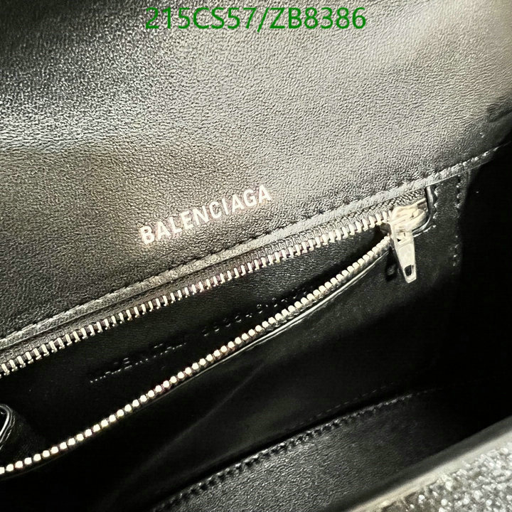 Balenciaga Bag-(Mirror)-Hourglass-,Code: ZB8386,$: 215USD