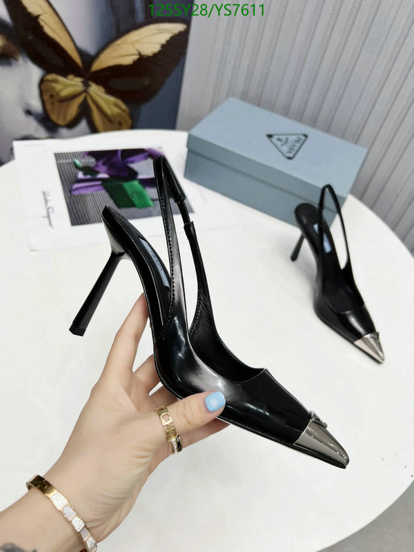 Women Shoes-Prada, Code: YS7611,$: 125USD