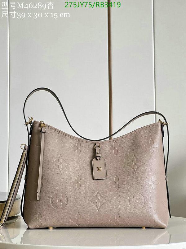 LV Bags-(Mirror)-Handbag-,Code: RB3419,$: 275USD