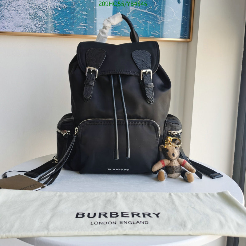 Burberry Bag-(Mirror)-Backpack-,Code: YB4545,