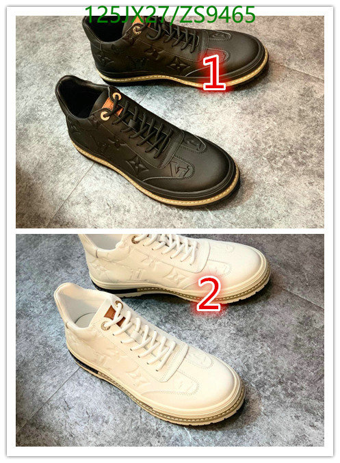Men shoes-LV, Code: ZS9465,$: 125USD