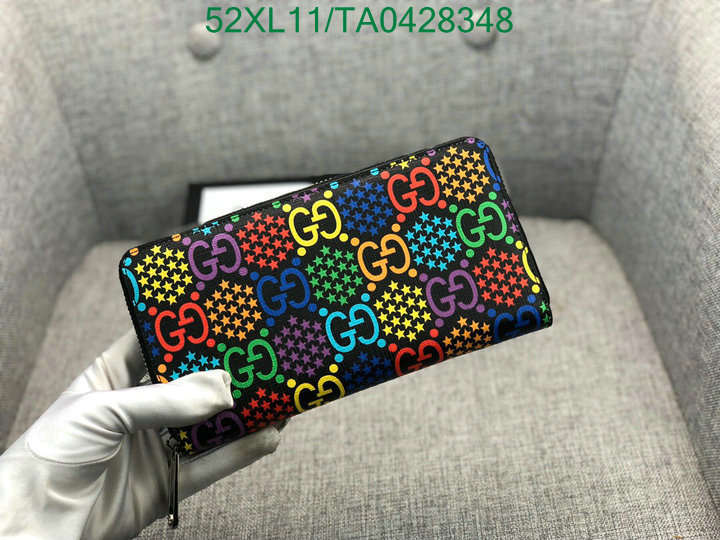 Gucci Bag-(4A)-Wallet-,Code:TA0428348,$: 52USD