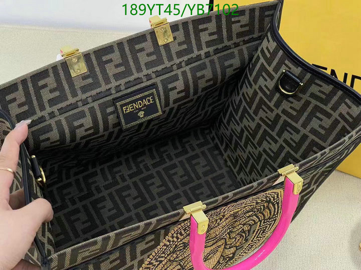 Versace Bag-(Mirror)-Handbag-,Code: YB7102,