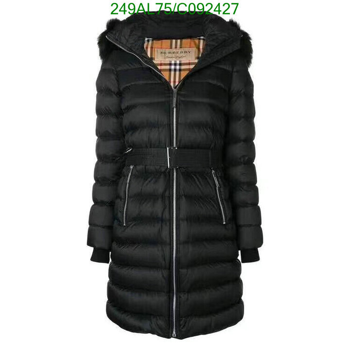 Down jacket Women-Burberry, Code: C092427,$:249USD