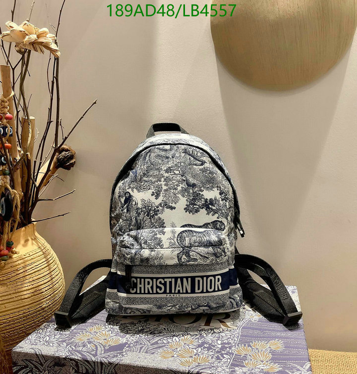 Dior Bags -(Mirror)-Backpack-,Code: LB4557,$: 189USD