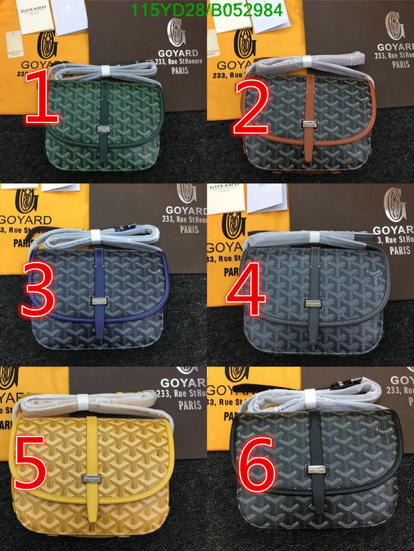 Goyard Bag-(4A)-Diagonal-,Code: B052984,$: 115USD