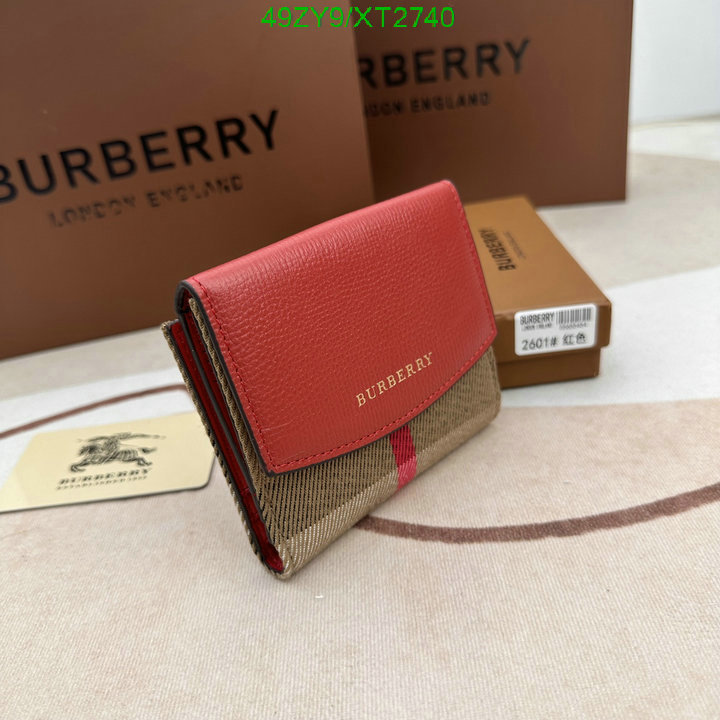 Burberry Bag-(4A)-Wallet-,Code: XT2740,$: 49USD