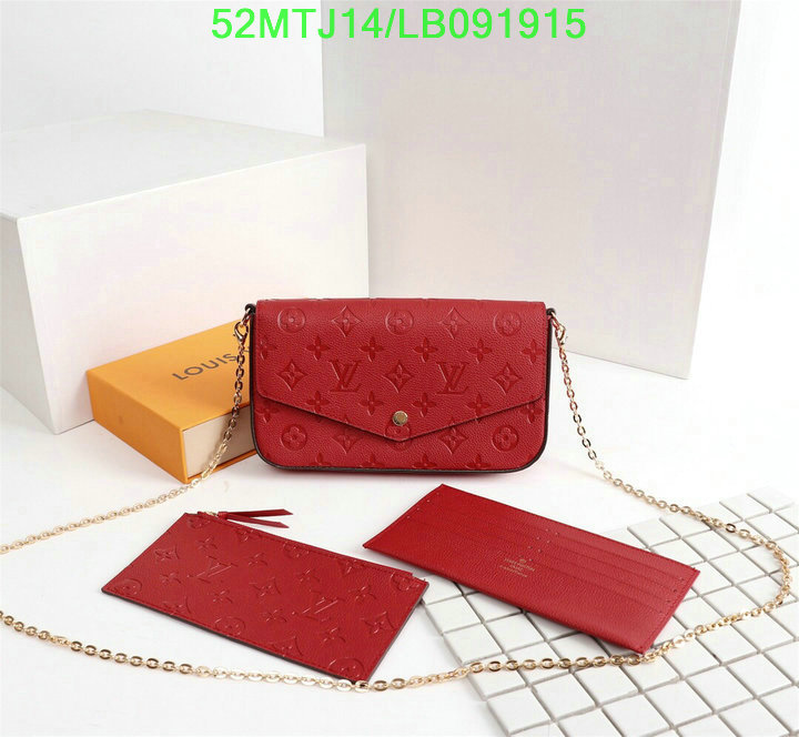 LV Bags-(4A)-New Wave Multi-Pochette-,code: LB091915,