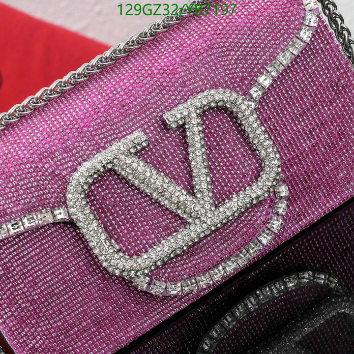 Valentino Bag-(4A)-LOC-V Logo ,Code: YB7197,$: 129USD