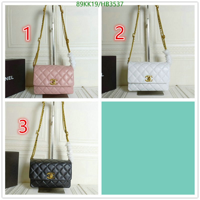 Chanel Bags ( 4A )-Diagonal-,Code: HB3537,$: 85USD