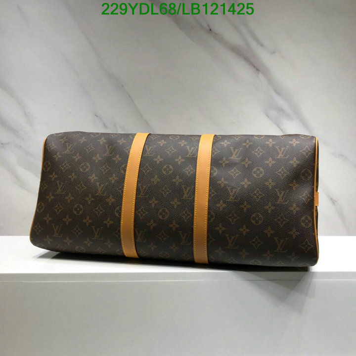 LV Bags-(Mirror)-Keepall BandouliRe 45-50-,Code: LB121425,$: 229USD