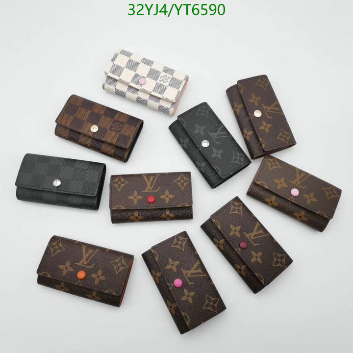 LV Bags-(4A)-Wallet-,Code: YT6590,$: 32USD