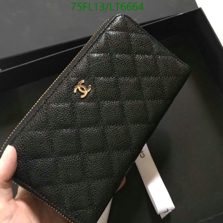 Chanel Bags ( 4A )-Wallet-,Code: LT6664,$: 75USD