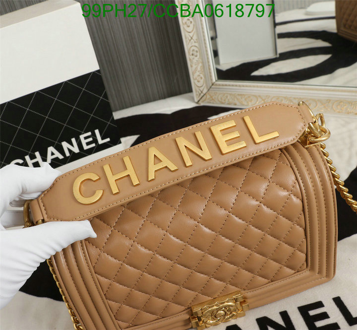 Chanel Bags ( 4A )-Le Boy,Code: CCBA0618797,$: 99USD