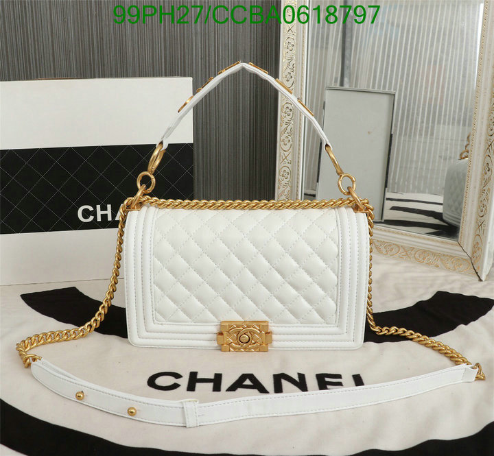 Chanel Bags ( 4A )-Le Boy,Code: CCBA0618797,$: 99USD