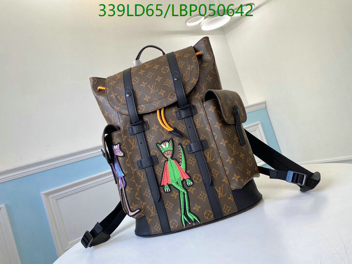 LV Bags-(Mirror)-Backpack-,Code: LBP050642,$: 339USD