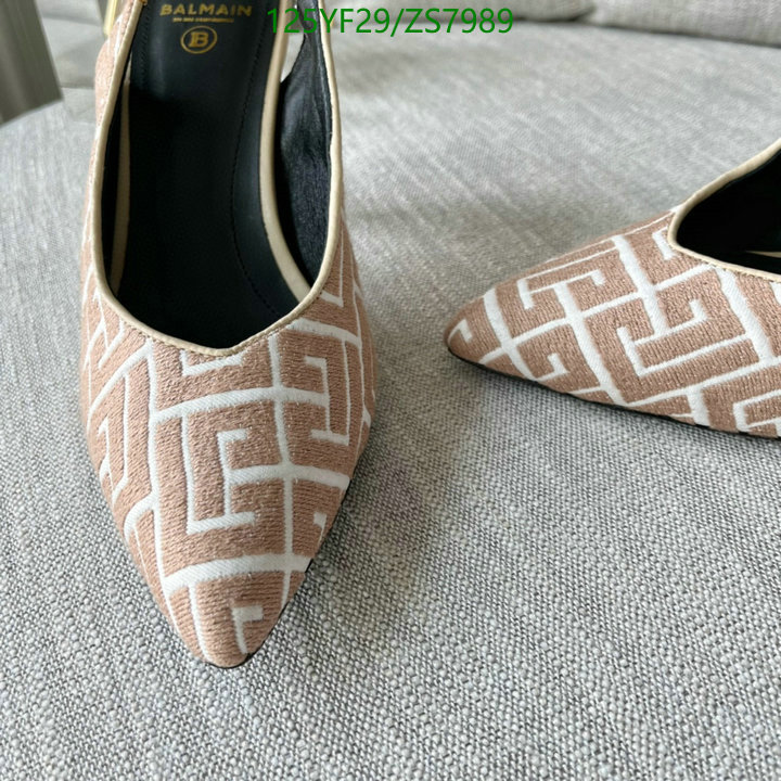 Women Shoes-Balmain, Code: ZS7989,$: 125USD