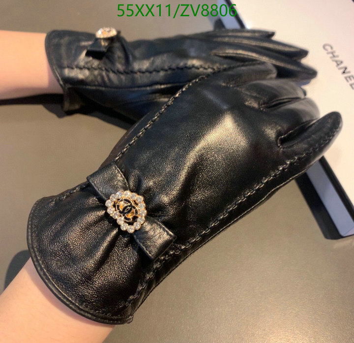 Gloves-Chanel, Code: ZV8806,$: 55USD