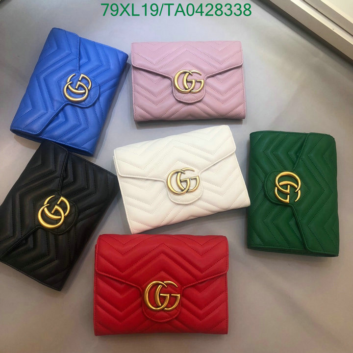 Gucci Bag-(4A)-Wallet-,Code:TA0428338,$: 79USD