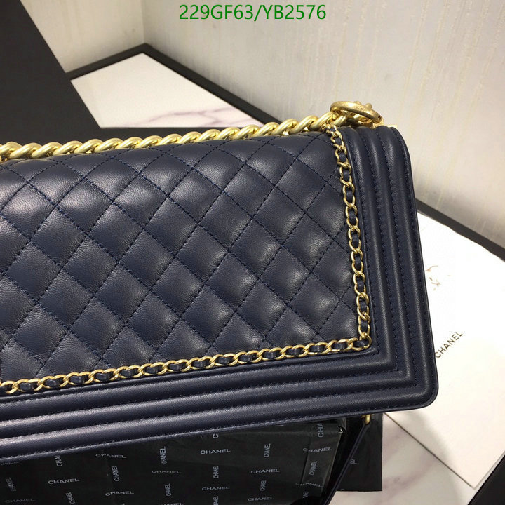 Chanel Bags -(Mirror)-Le Boy,Code: YB2576,$: 229USD